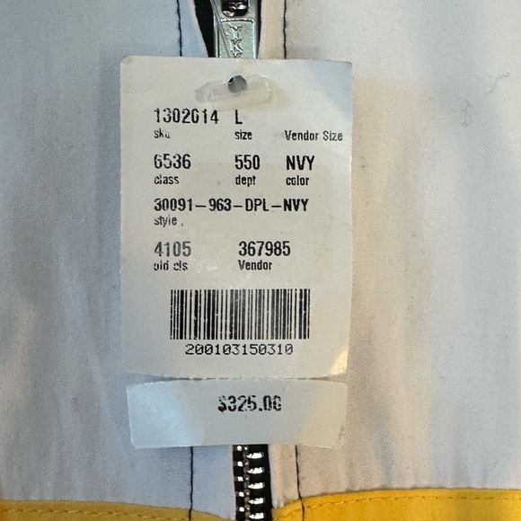 NWT MOTHER Denim Off The Lip Retro Jacket, size Large - Picture 11 of 13